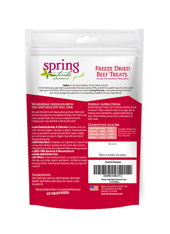 冷凍乾燥生食貓用點心 - 牛肉