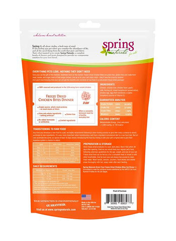 冷凍乾燥生食貓用餐食 - 雞肉