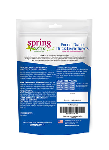 冷凍乾燥生食貓用點心 - 鴨肝