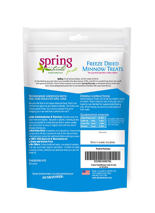 冷凍乾燥生食貓用點心 - 米諾魚