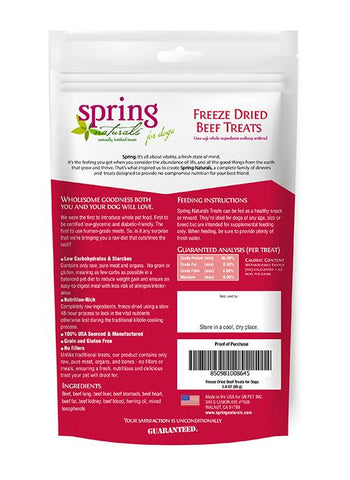 冷凍乾燥生食犬用點心 - 牛肉